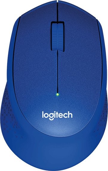 Logitech Maus M330 Silent Plus - kabellos *blau*