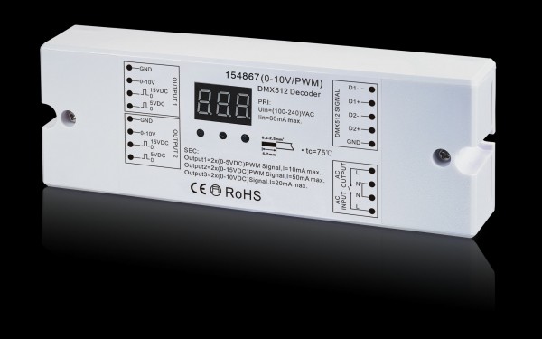 Synergy 21 LED Controller DMX 512 -&gt; 0-10V control output