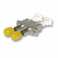 LWL-Kupplung,SC-Buchse/ST-Buchse, 50/125u Multimode, duplex, Metall, Keramikhülse, LWL-Kupplung,SC-Buchse/ST-Buchse, 50/125u Multimode, duplex, Metall, Keramikhülse,