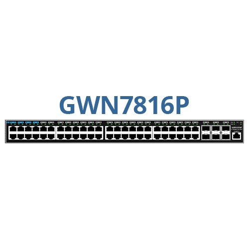 Grandstream GWN7816P 48x Ports Layer-3-Netzwerk-Switch