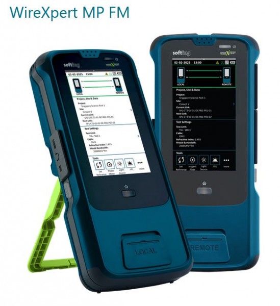 Softing, WireXpert MP FM LAN Glasfaserkabel-Zertifizierer - Multimode