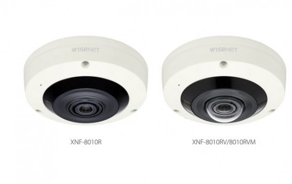 Hanwha Techwin IP-Cam Fixed Dome 360° XNF-8010RVM M12 Connector