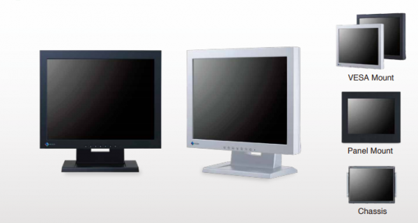 12&quot; Eizo DuraVision Touch Monitor FDX1203T-BK schwarz, TN-Panel