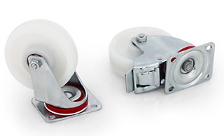 Triton 19"Schrank,zbh. Rollensatz(Räder), 4x, mit Feststeller, bis 500/600Kg, nur für den Typ RTA, RYA, RDA, RDE