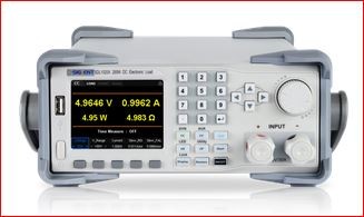 Siglent SDL1020X-E Elektronische DC Last / Die SDL1020X-E ist eine leistungsstarke, elektronische DC Last mit einer Gesamtleistung von bis zu 200 W.