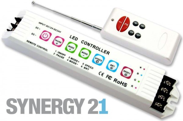 Synergy 21 LED Flex Strip add. RGB Controller DC12/24V -