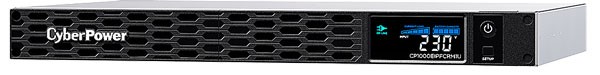 CyberPower USV, PFC-Serie, 19&quot; 1HE, 1000VA/600W, Line-Interactive, reiner Sinus, USB/RS232,