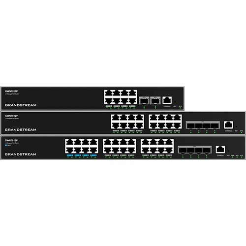 Grandstream GWN7813P 24x Port PoE/PoE++ Layer 3 Managed Netzwerk Switch