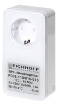 ALLNET Powerline Blocking Filter 2-68Mhz 16 A Ground Contact
