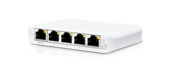 Ubiquiti UniFi Switch Flex Mini / Input 1x POE+ / 4x RJ45 Gigabit / USW-Flex-Mini