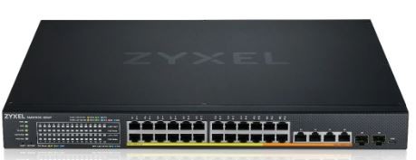 Zyxel Switch full managed Layer3 30 Port • 24x 2.5GbE • 4x 10 GbE • 2x SFP+ • 19&quot; • NebulaFlex Pro • XMG1930-30