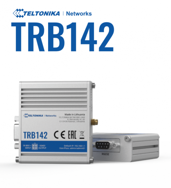 Teltonika TRB142 LTE CAT4 Gateway Board RS232 - Board only -