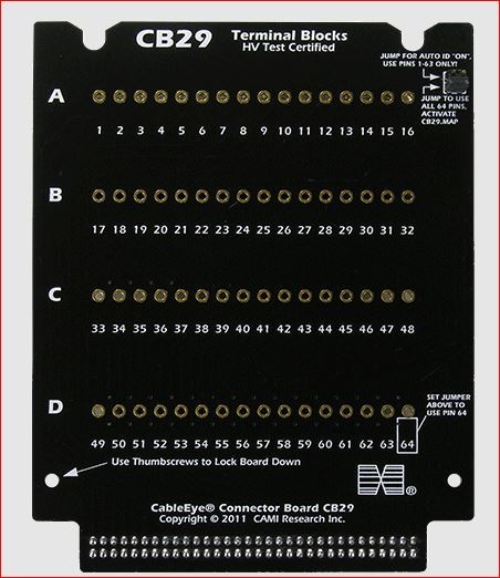 CableEye 759HB / CB29HB Interface board