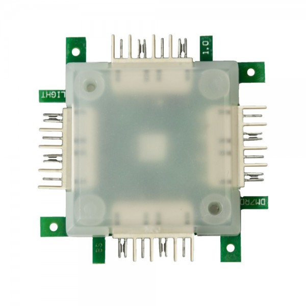 ALLNET Brick?R?knowledge LED RGB light Brick transparent 10er Pack