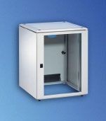 Vertiv(Knürr) Schrank Smaract 15HE,B600/T600,Lochraster,Lichtgrau.