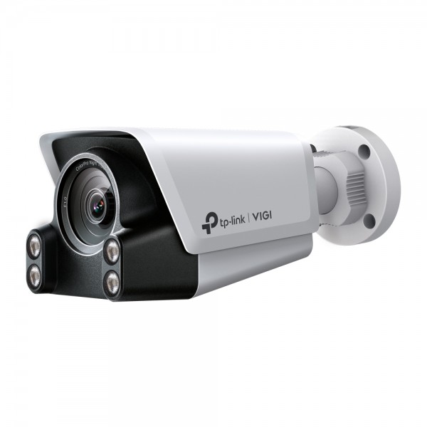 TP-Link - 4MP Outdoor ColorPro Night Vision Bullet Network Camera - VIGI C340S(4mm)