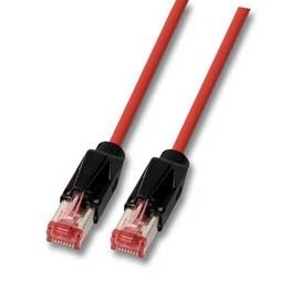 Patchkabel RJ45, CAT6 900Mhz, 5m rot, S-STP(S/FTP)-PUR, ND-UC900+TM21, Industrietauglich(PUR),