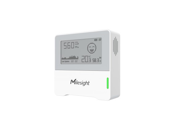Milesight IoT Indoor Ambience Monitoring Sensor, AM103-868M LoRaWAN / Temp. / Humidity / CO2 / E-Ink Display
