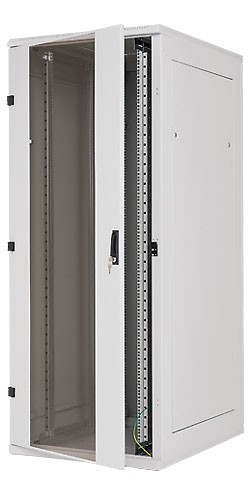 Triton 19&quot;Schrank 47HE, B800/T 800, Lichtgrau, Glasstüre, RDA