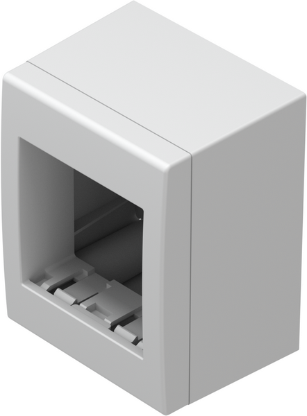 TEM Series Module surface-mounted housing IP20 BOX NO CUBO WITH BACK SIDE COV