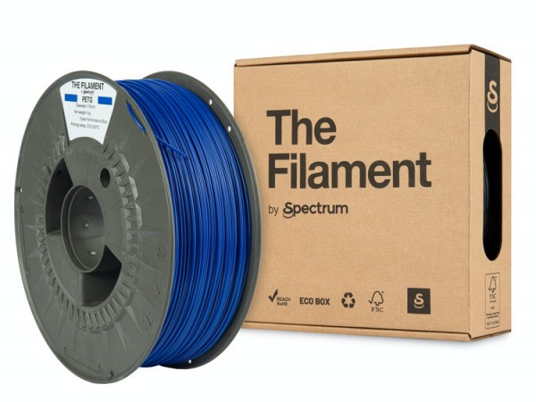 The Filament · PETG · PERFORMANCE BLUE · 1.75mm · 1kg