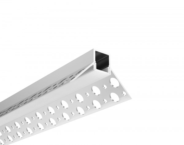 Synergy 21 LED U-profile 200cm, ALU069-R plasterboard corner profile