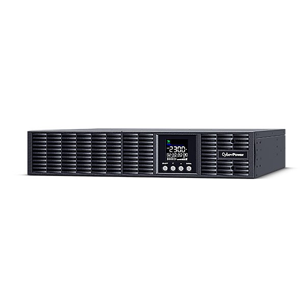 CyberPower USV, OLS Tower/19&quot;-Serie, 3000VA/2700W, 2HE, On-Line, LCD, USB/RS232, incl. SNMP-Karte eingebaut(RMCARD205),