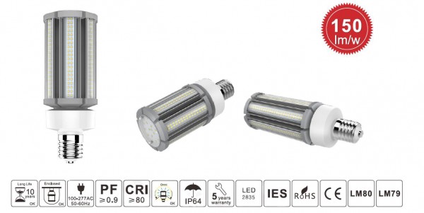 Synergy 21 LED HID Corn Retrofit E40 360° 63W nw