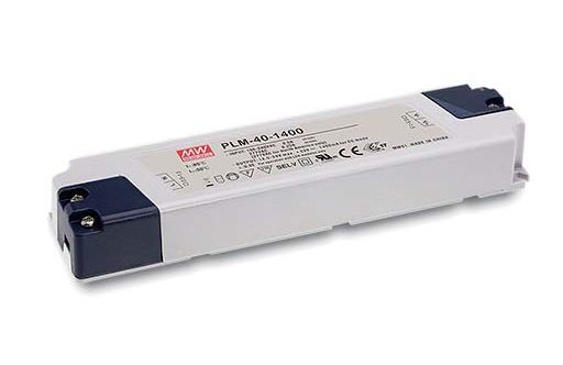 Mean Well power supply - CC Driver 1400mA ~40W dimmable