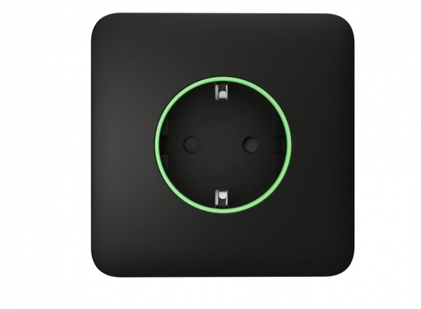 Ajax Homeautomation Abdeckung Outlet SoloCover (smart) [type F] *schwarz*