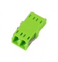 LWL-Kupplung, LC-Buchse/LC-Buchse, 50/125u Multimode OM5, lime Green, duplex, PC, ohne Flansch, Synergy 21, LWL-Kupplung, LC-Buchse/LC-Buchse, 50/125u Multimode OM5, lime Green, duplex, PC, ohne Flansch, Synergy 21,
