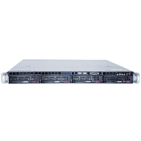 Hanwha Techwin IP-Cam Zbh. WAVE &amp; SSM Recording Server 1U-4BAY-SERVER-24TB-RAW