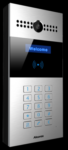 Akuvox TFE R27A IP Door SIP Intercom with Keypad (Video &amp; Card reader) *On-Wall-Bundle*