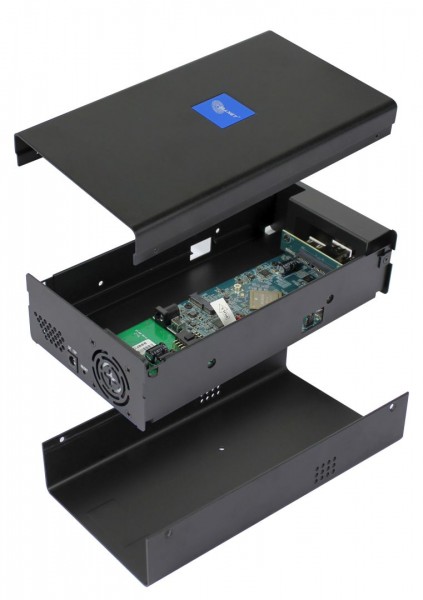 ALLNET Video Server NVR Box with Networkoptix Server, RK3399, 4GB, ALL2289-4GB for 3.5" HDD/SSD