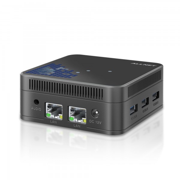 ALLNET Mini PC Tiny-N100 12GB Ram, 512GB SSD, Wifi 6, 3x USB 3.0