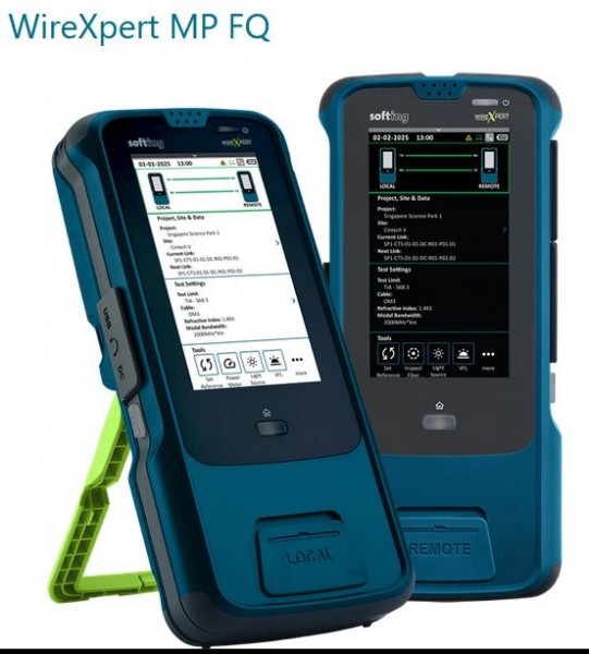 Softing, WireXpert MP FQ LAN Glasfaserkabel-Zertifizierer - Multimode und Singlemode