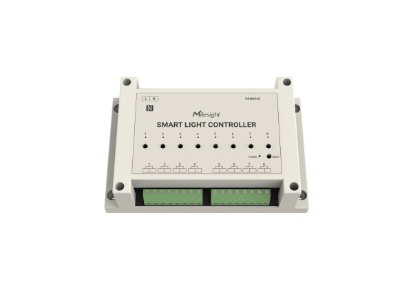 Milesight IoT Smart Light Controller, WS558-868M-Switch LoRaWAN