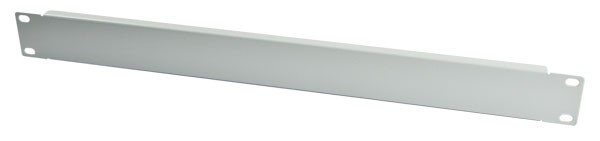 ALLNET 19&quot;zbh. Blindplatte, 2HE, Lichtgrau,