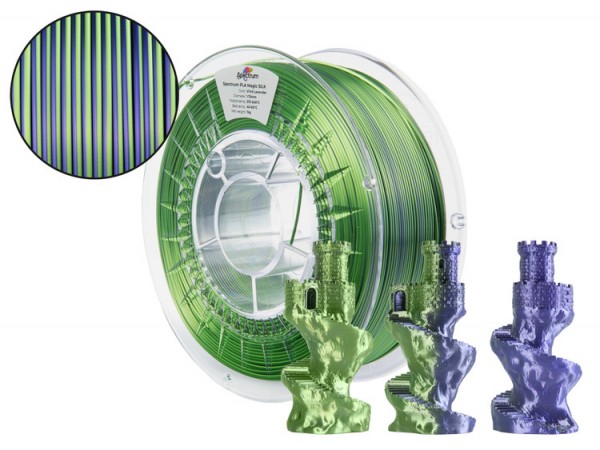 Filament Spectrum · PLA Magic SILK · VIVID LAVENDER · 1.75mm · 1kg