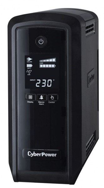 CyberPower USV, PFC-Serie, 900VA/540W, Line-Interactive, USB, reiner Sinus, Schutzkontaktdosen,