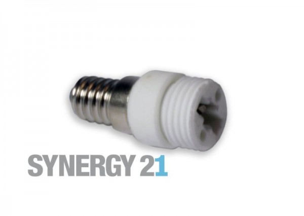 Synergy 21 LED adapter for LED bulbs E14->G9