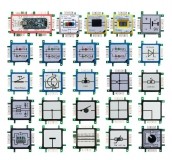 ALLNET Brick?R?knowledge LED dual grün & blau Signal durchverbunden