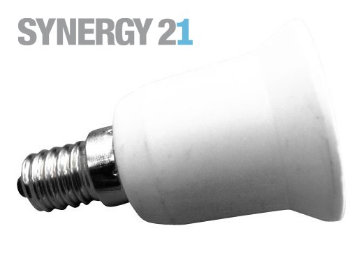 Synergy 21 LED adapter for LED bulbs E14-&gt;E27