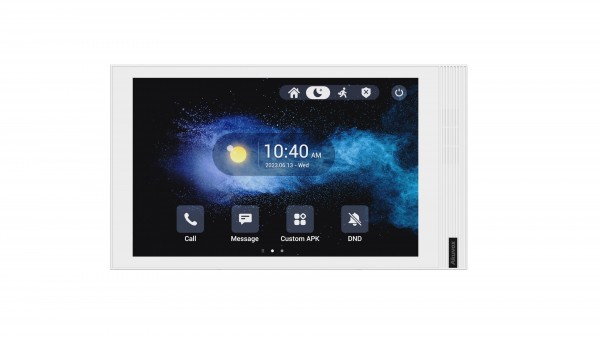 Akuvox Indoor-Station S563 with logo, Touch Screen, POE, white