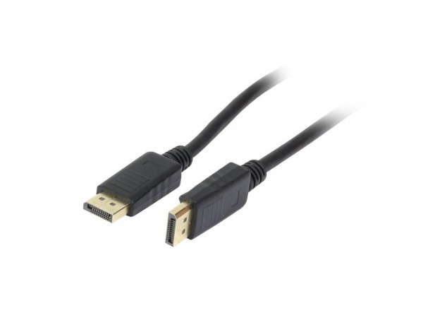 Kabel Video DisplayPort 1.2, ST/ST, 1.5m, Ultra HD 4k*2k 3840*2160@60hz 4:4:4, 8 Bit, CCS, Synergy 21,