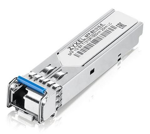 Zyxel Switch Mini GBIC SFP Transceiver SFP-BX1310-E (LC) 10er pack (BULK), TX1310/RX1550