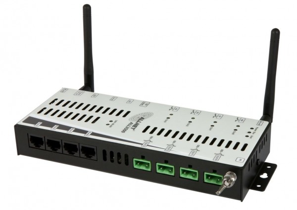 ALLNET MSR control center ?ALL3500v2? incl. 4 sensor ports &amp; WLAN for IP building automation