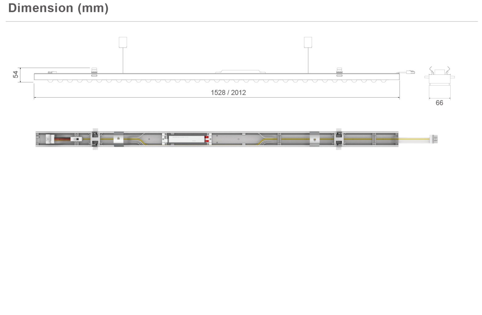 Synergy 21 LED universal T8/T5 Retrofit Light NW 120°