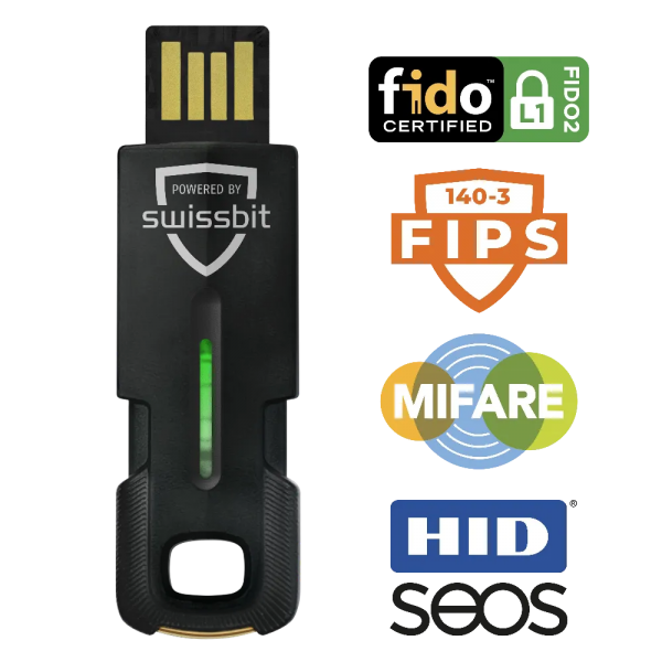 Swissbit iShield Key 2 Pro USB-A in individual packaging