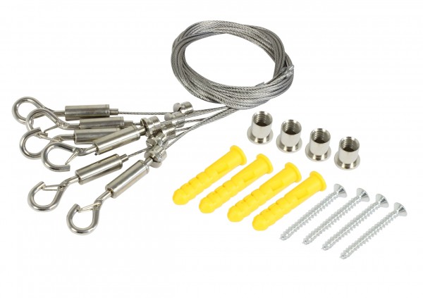 Synergy 21 LED-Leuchtplatte RGB-W zub Montage Kit 1 Seil